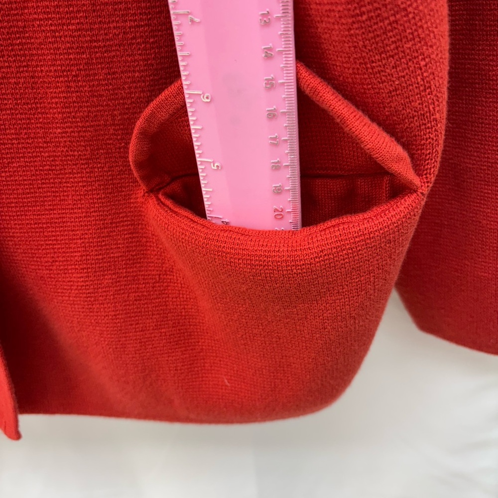 CAbi Vibrant Red Blazer - Picture 5 of 7